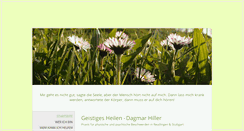 Desktop Screenshot of dagmarhiller.de
